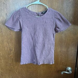 Lilac blouse from Madewell - size small